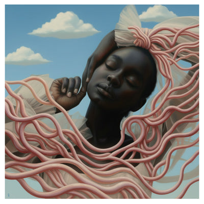 She Carries the Sky 20x20 Limited Edition Art Print