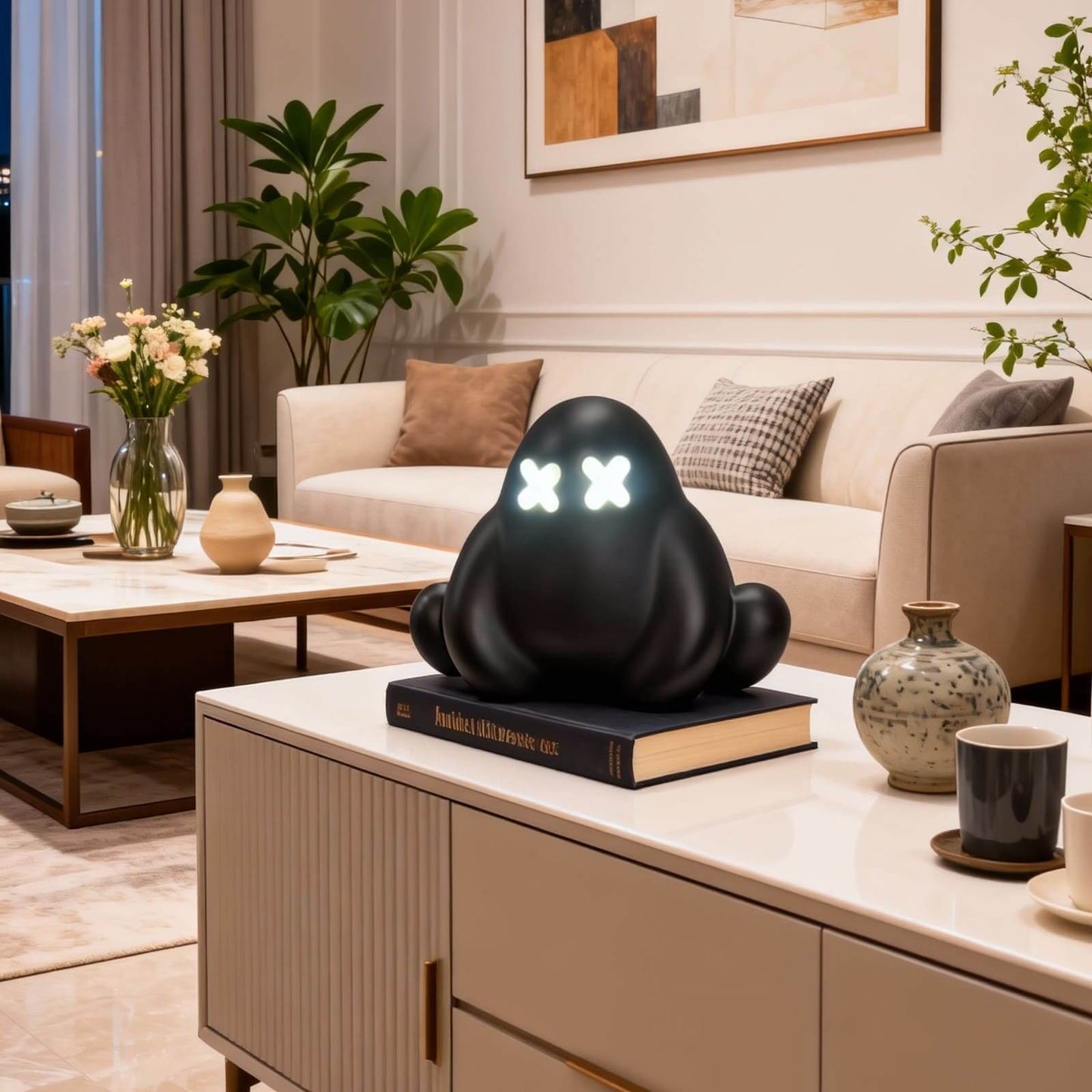 Qembo Sculpture Table Lamp