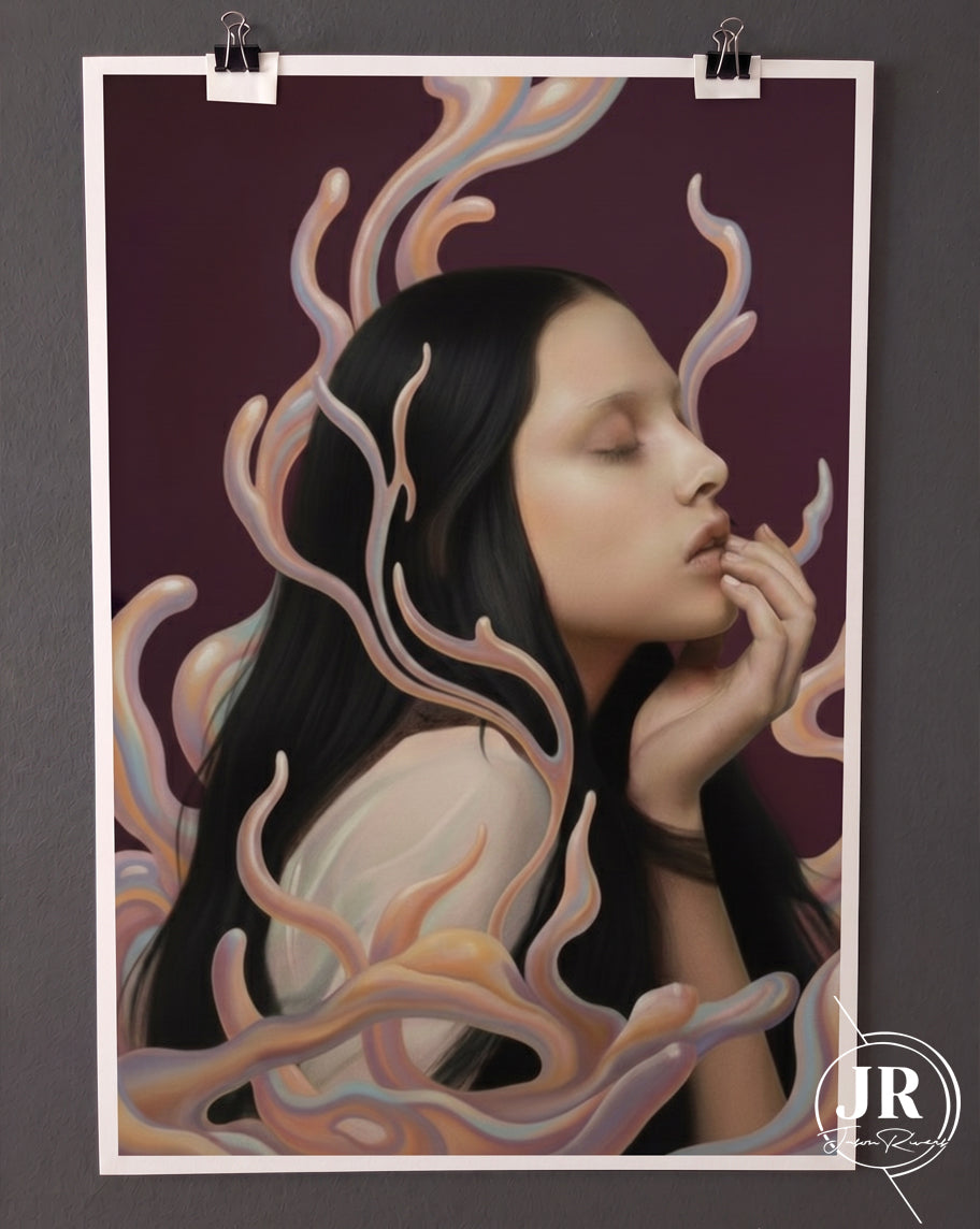 When the World Was Soft" by Jason Rivers – 24" x 36" Fine Art Print