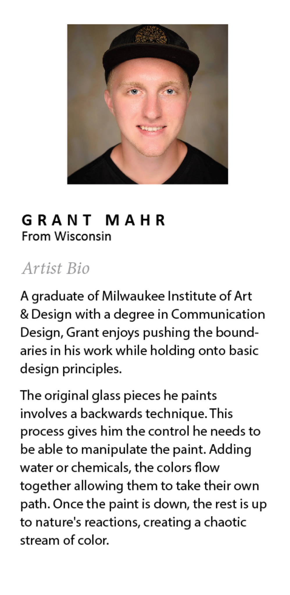 Summer Sky Floating Acrylic Art by Grant Mahr