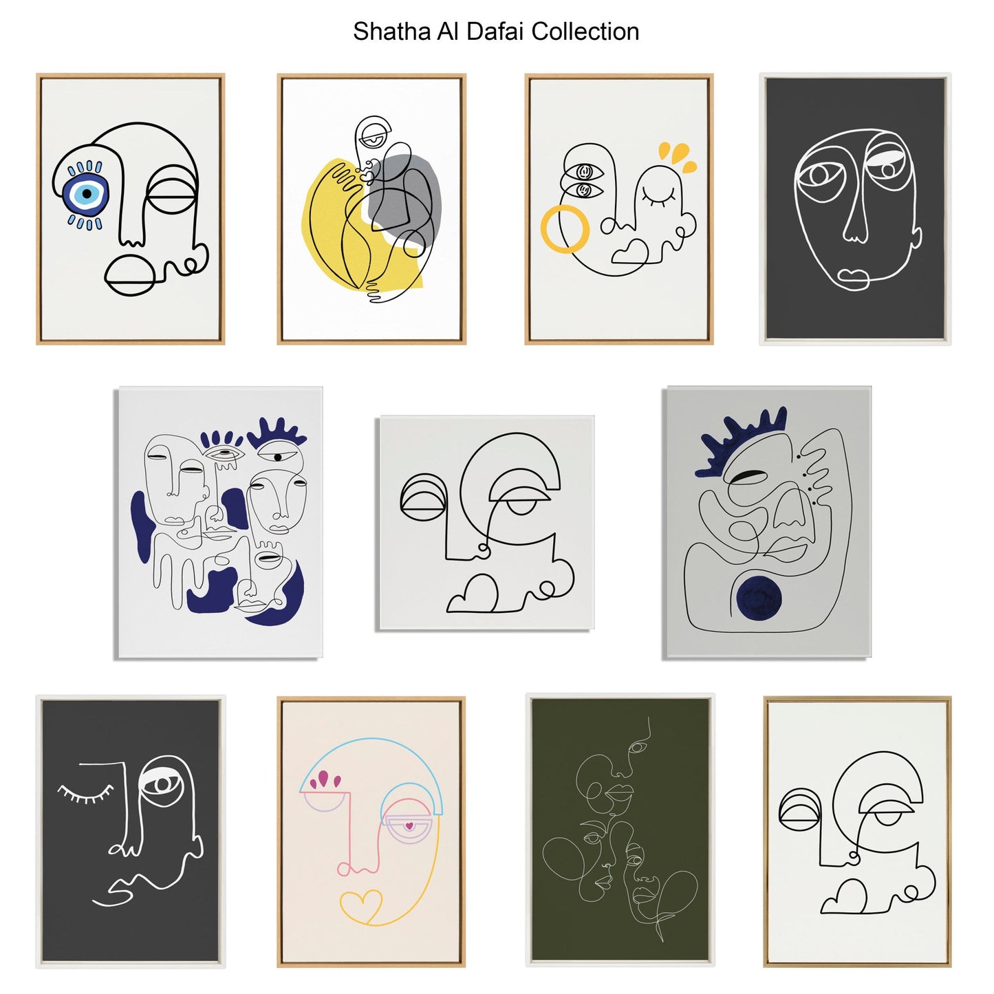 Limited Edition El Ray Floating Acrylic Art by Shatha Al Dafai