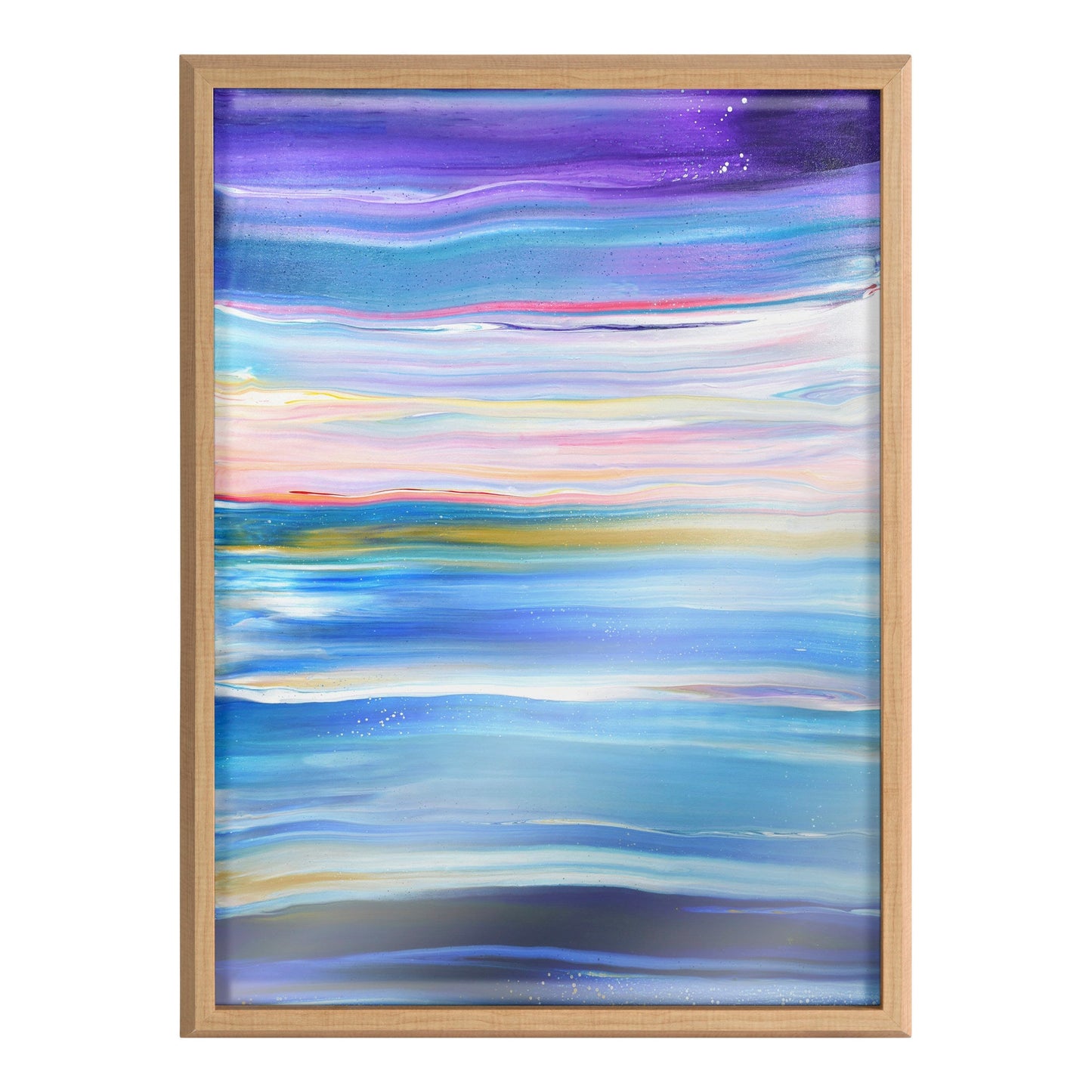 Limited Edition Blake Seaside Serenity Framed Printed Art by Xizhou Xie