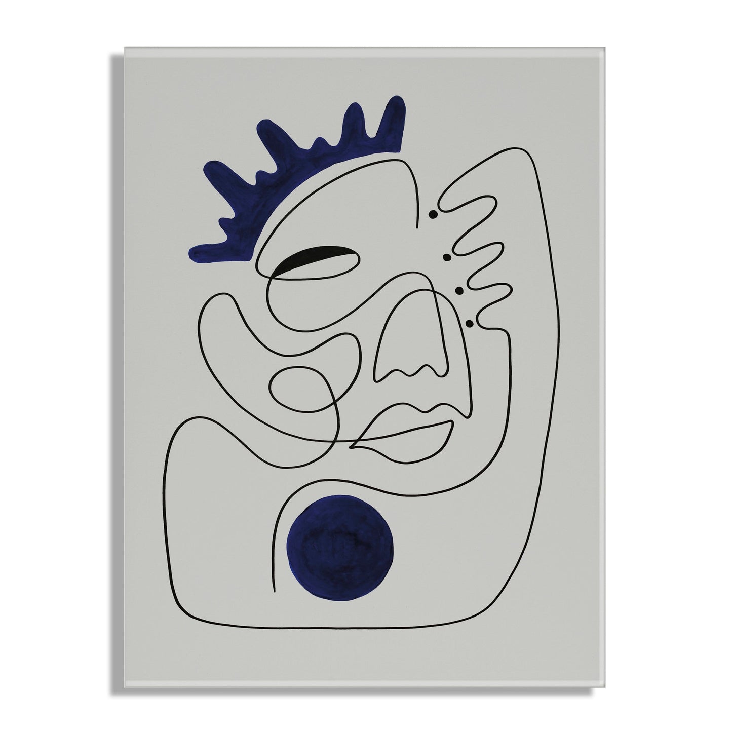 Limited Edition El Ray Floating Acrylic Art by Shatha Al Dafai